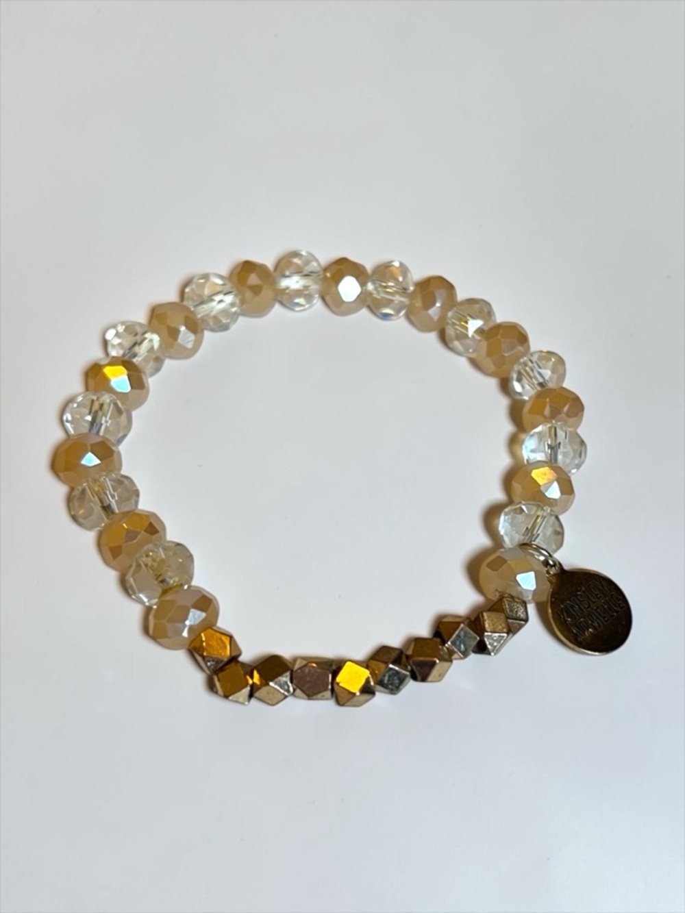 Kinsley Armelle Czech Glass Crystal Stretch Bracelet CC